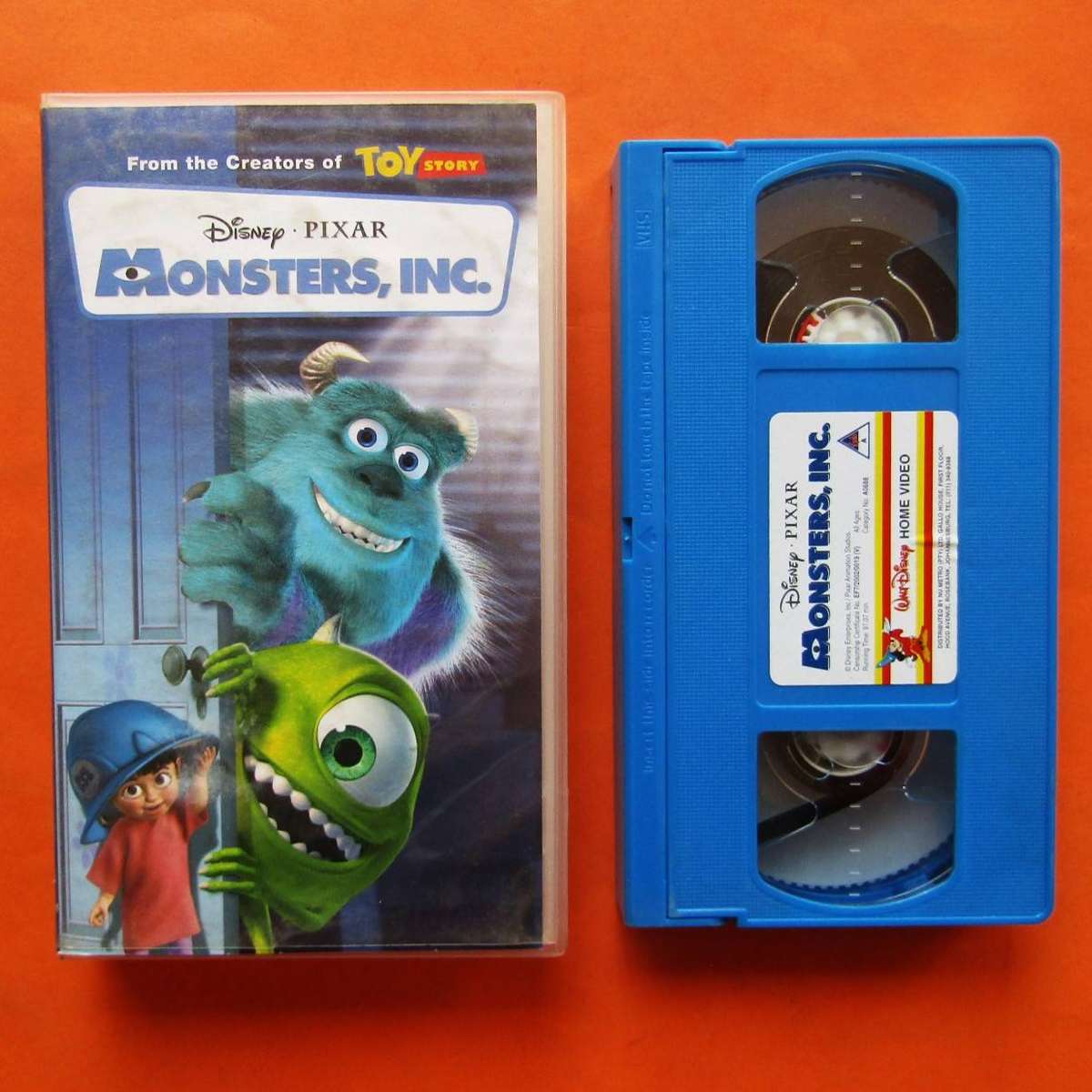 Monsters Inc. - Walt Disney - Movie VHS Tape (2002)