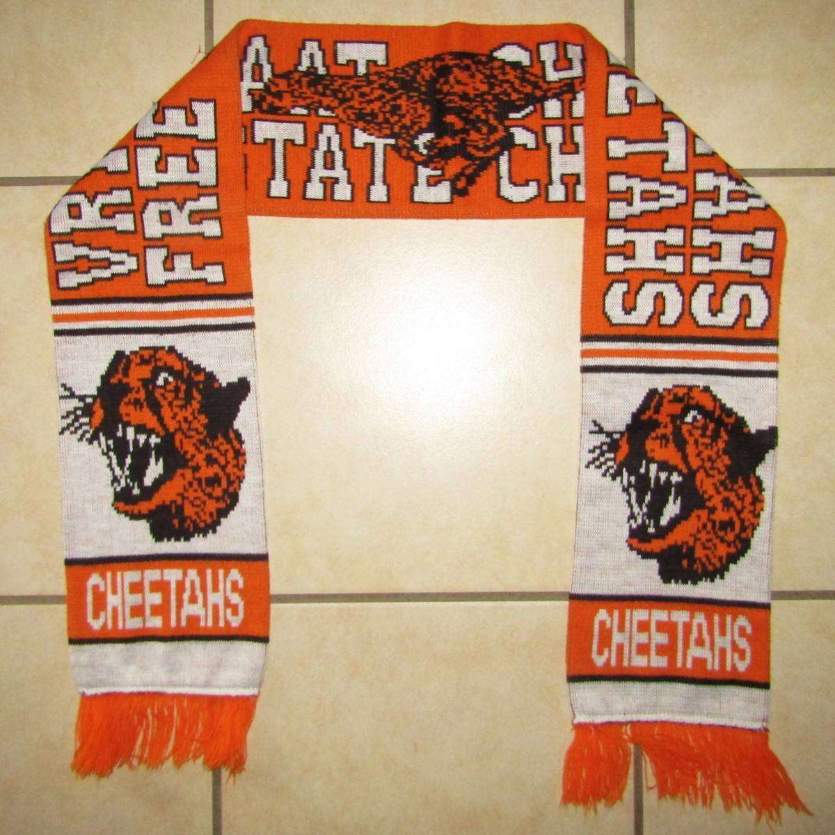 Old Vrystaat Cheetahs Rugby Scarf