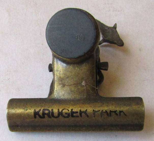 Old Kruger Park Clipboard Paper Clip