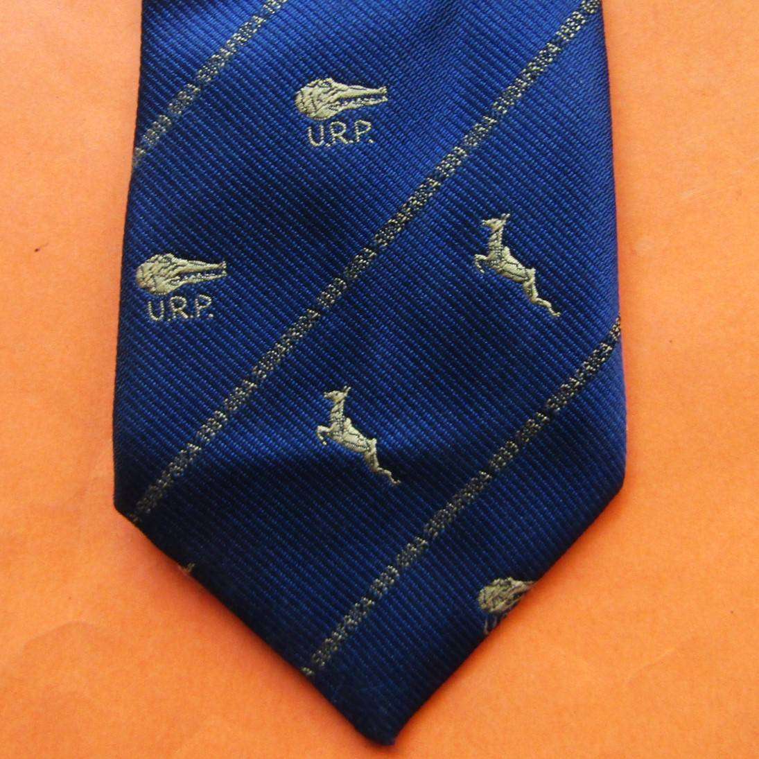 1989 Springboks vs Uruguay Rugby Neck Tie