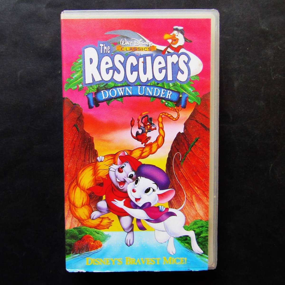 The Rescuers Down Under - Walt Disney - Movie VHS Tape (2000)