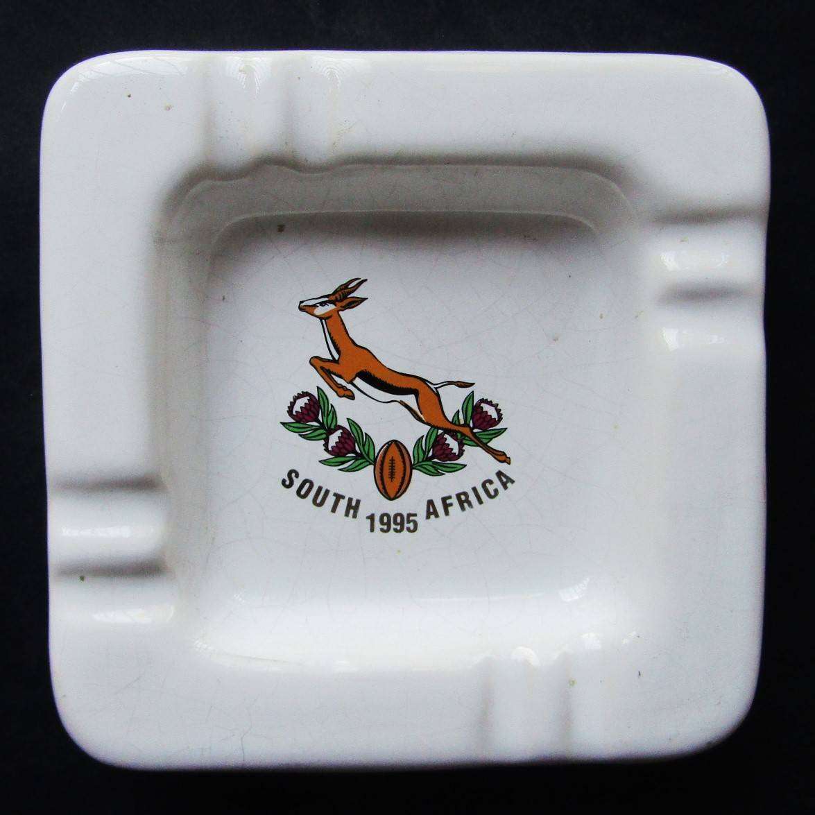 1995 Large Springbok Rugby Ashtray