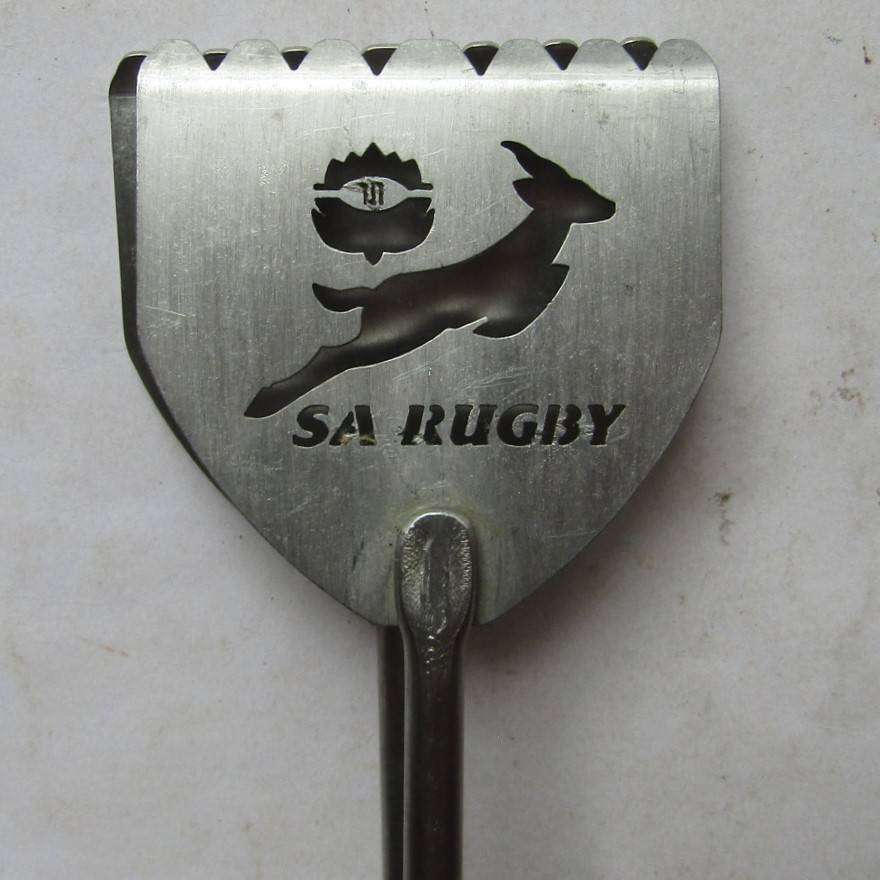 Springbok Rugby Braai Tongs