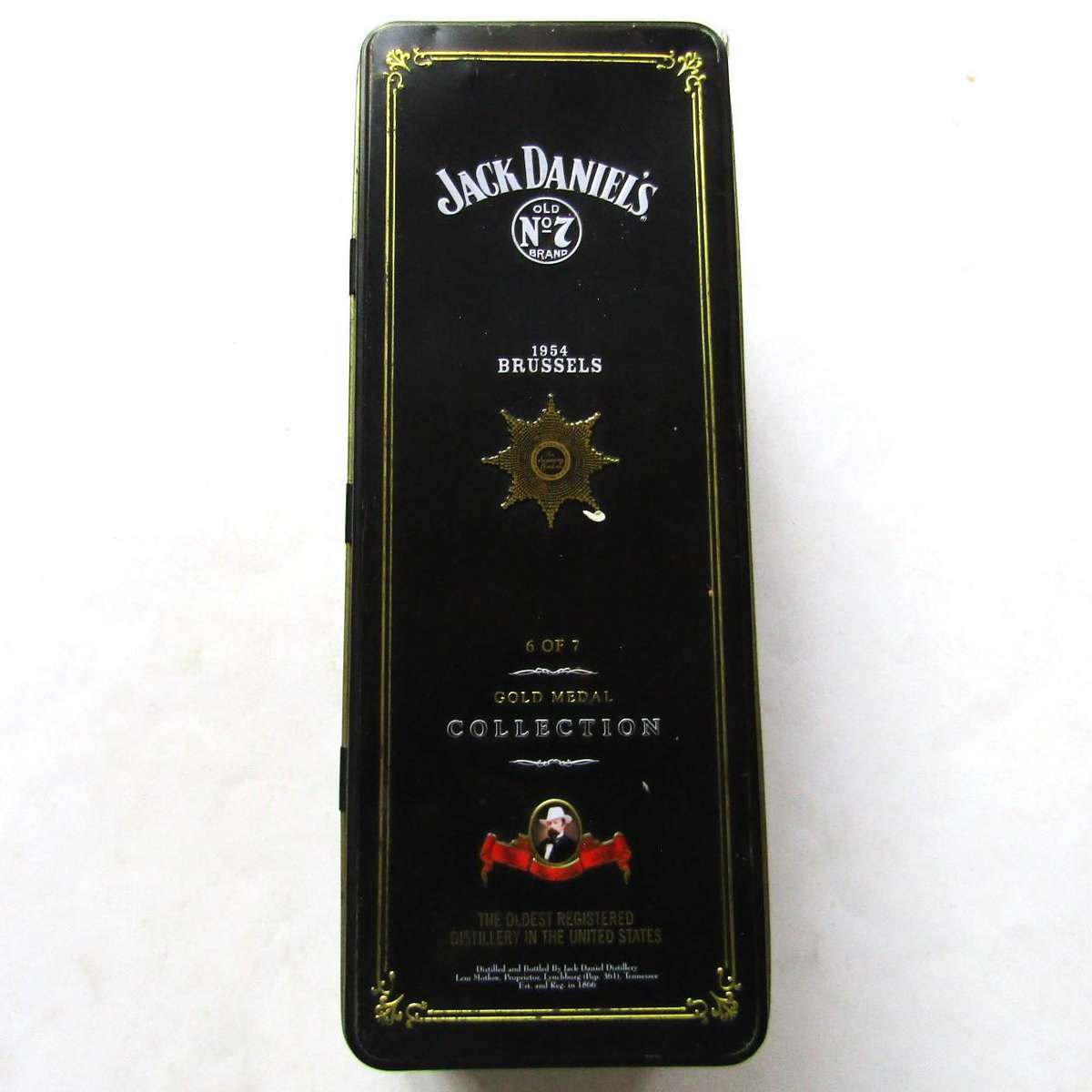 Old Jack Daniel's Gold Medal Collection Whiskey Tin