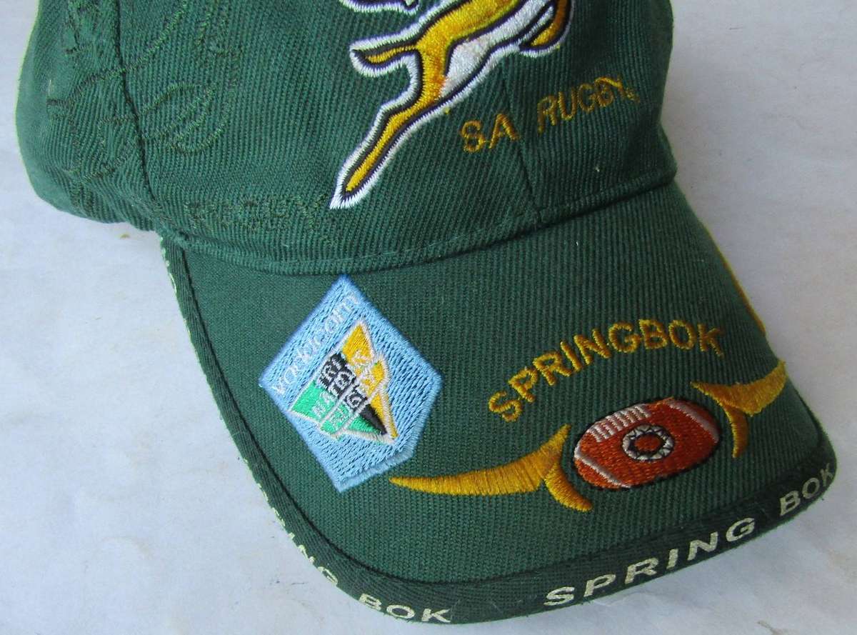 Old Tri Nations Springbok Rugby Cap
