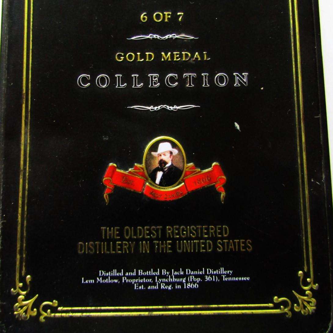 Old Jack Daniel's Gold Medal Collection Whiskey Tin