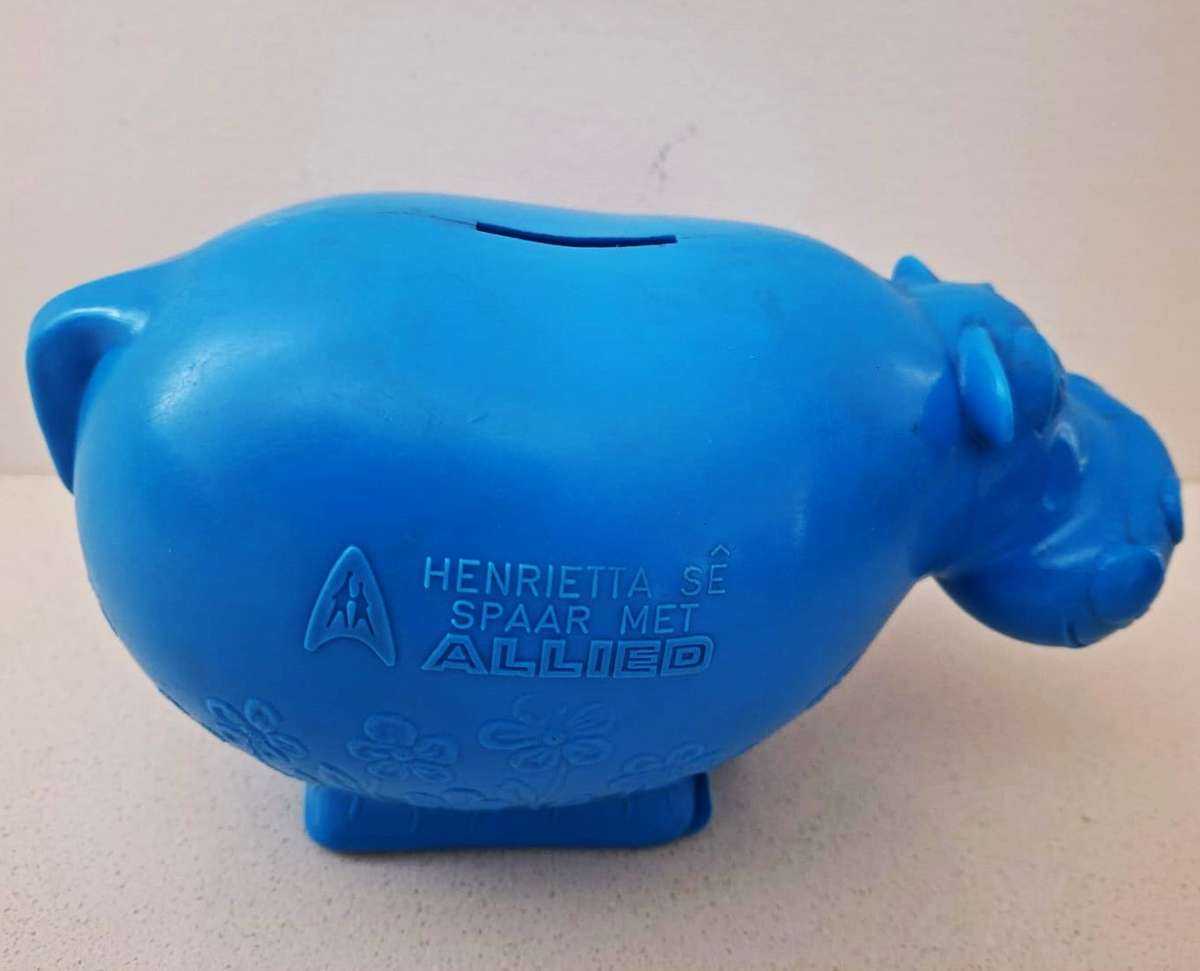 Large Old Allied Building Society Money Box