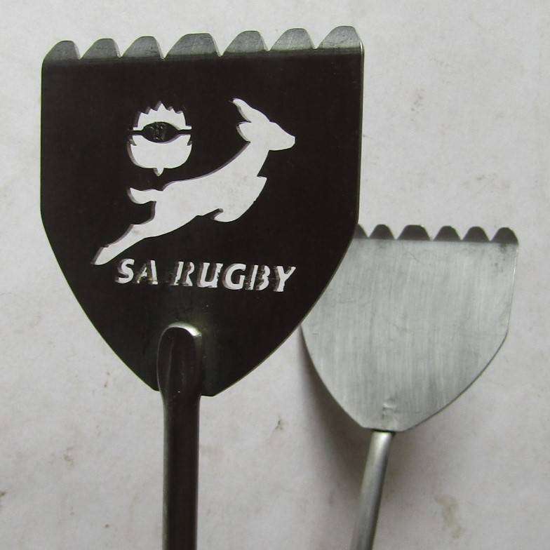 Springbok Rugby Braai Tongs