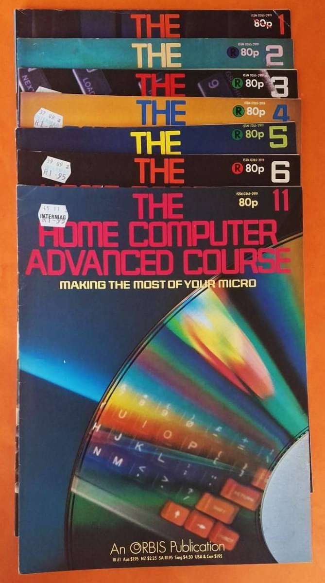 7 Home Computer Magazines from 1985