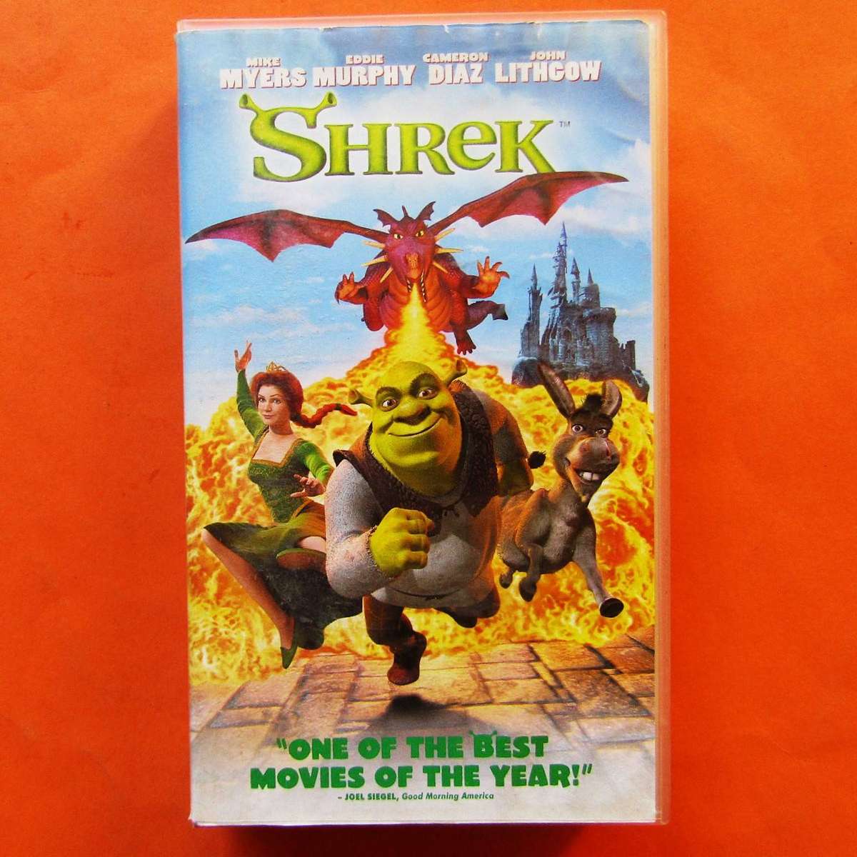 Shrek - Movie VHS Tape (2001)