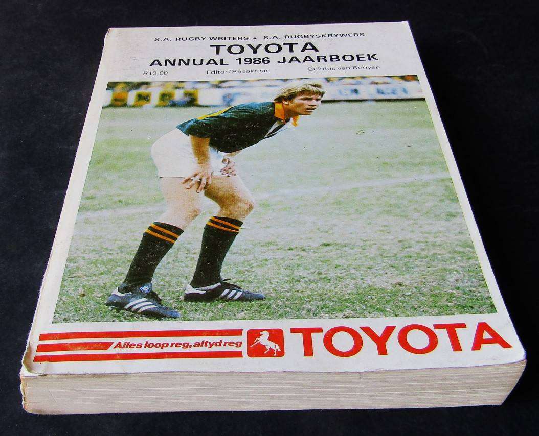 1986 SA Rugby Annual Jaarboek
