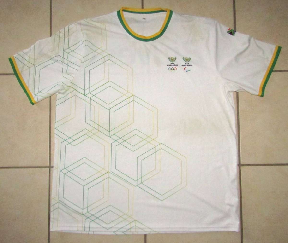 Old Team South Africa Olympic Shirt - Size 3XL