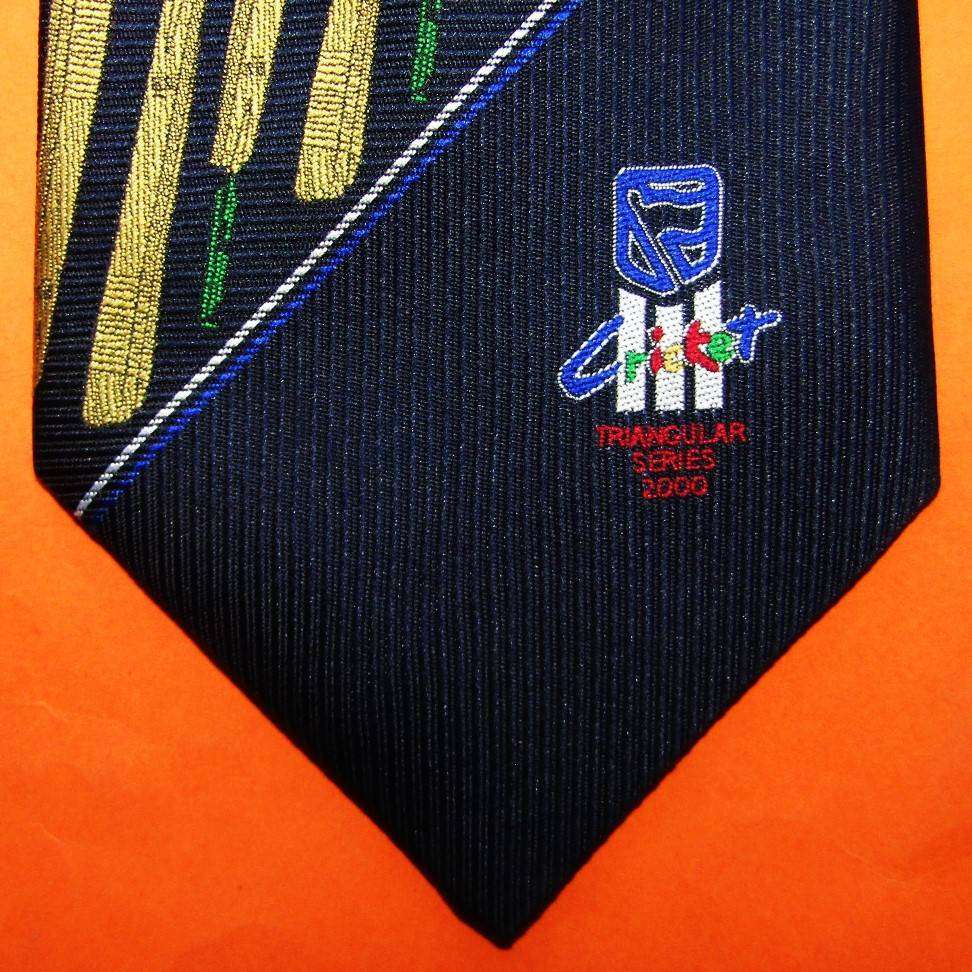2000 Triangular Series Cricket Neck Tie