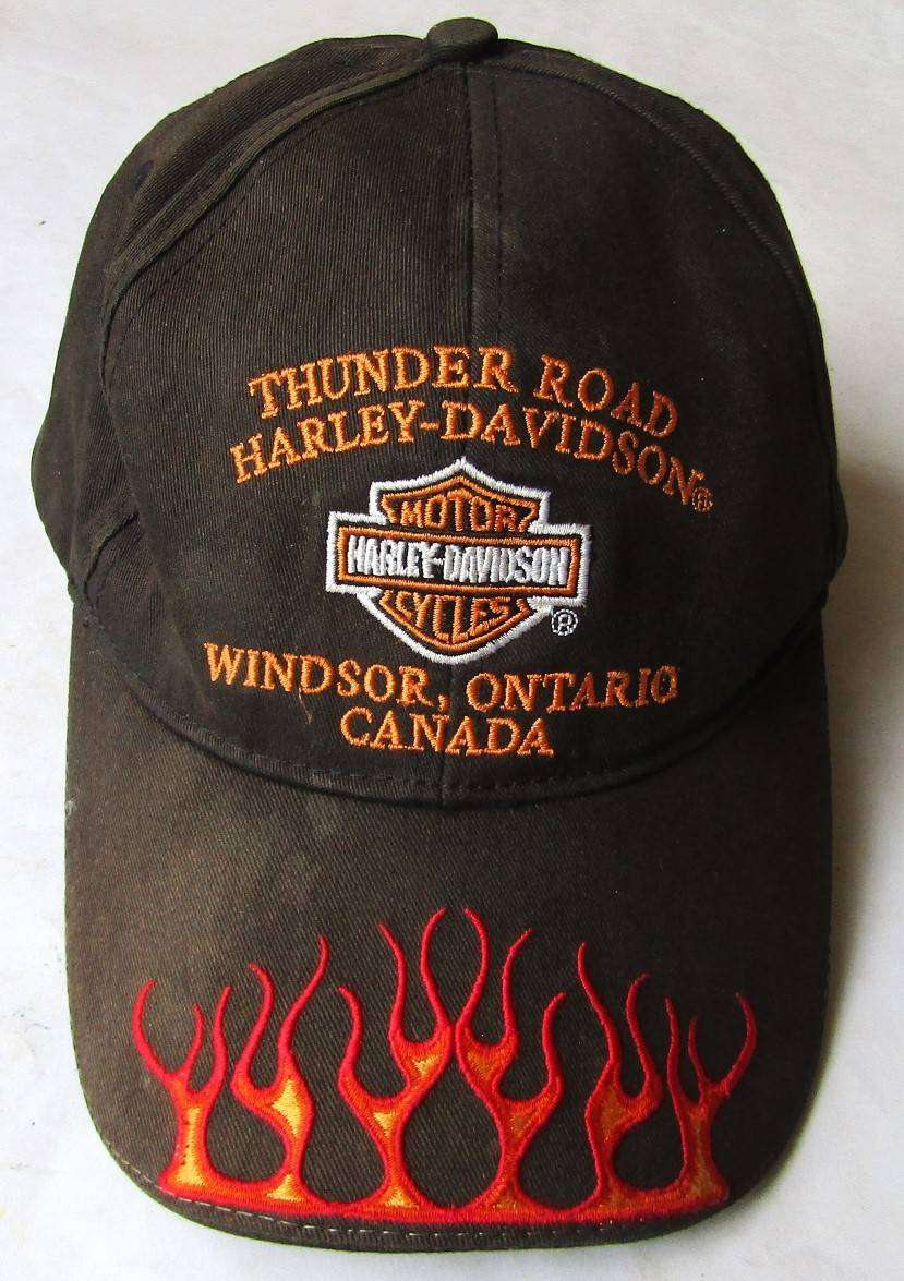 Old Ontario Canada Harley Davidson Cap