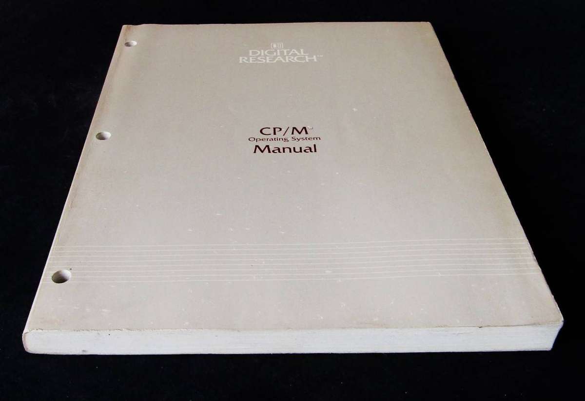 1982 CP/M Computer Operating System Manual