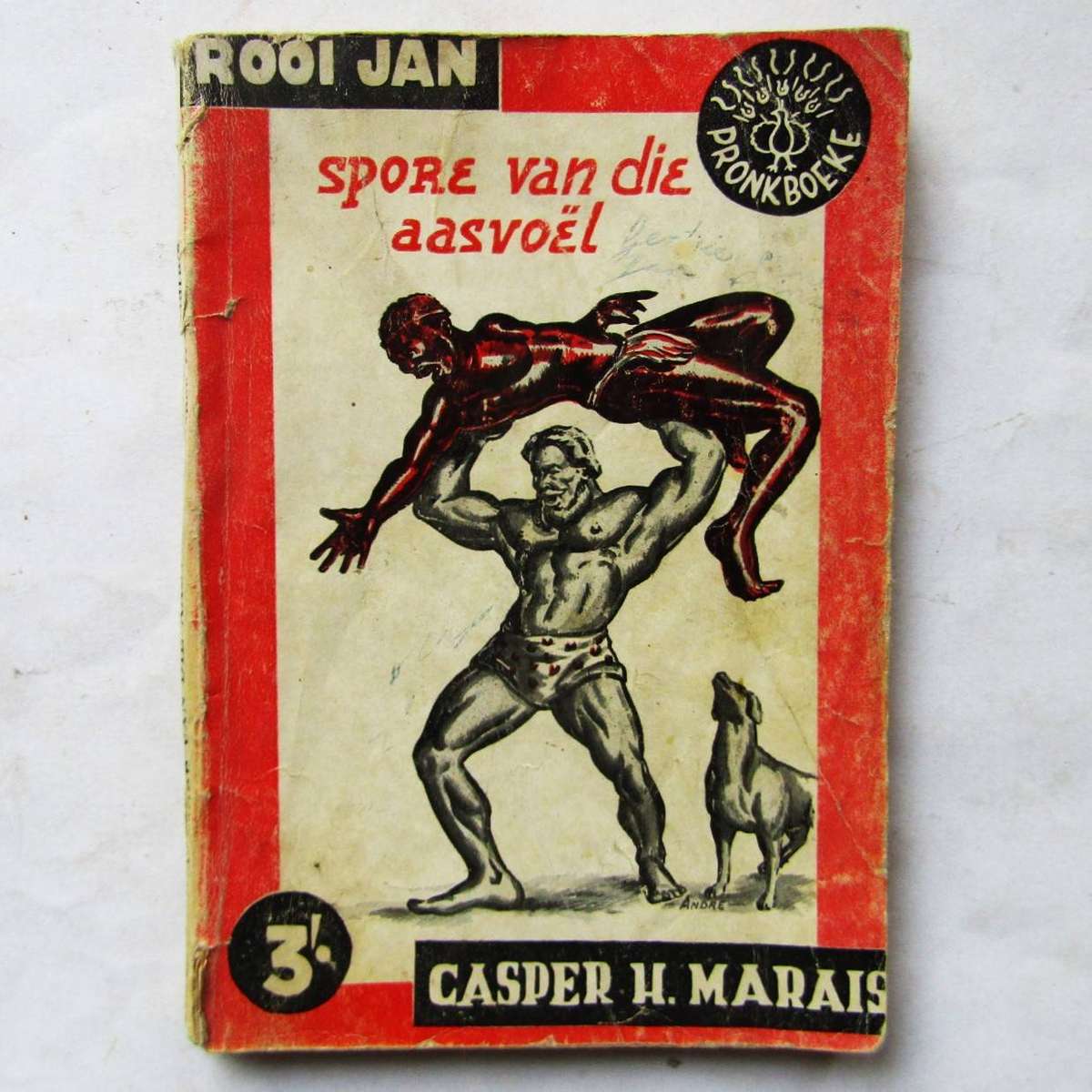 Rooi Jan - Spore van die Aasvoël - Softcover Book (1960)