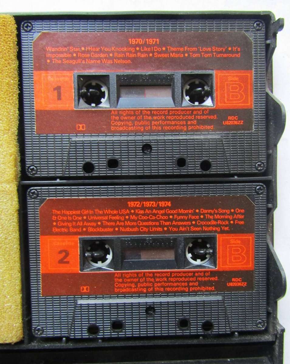 Old AA Music on the Move - 4 Cassette Tape Set