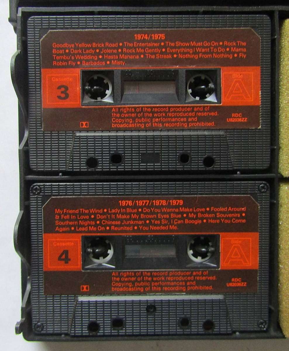 Old AA Music on the Move - 4 Cassette Tape Set