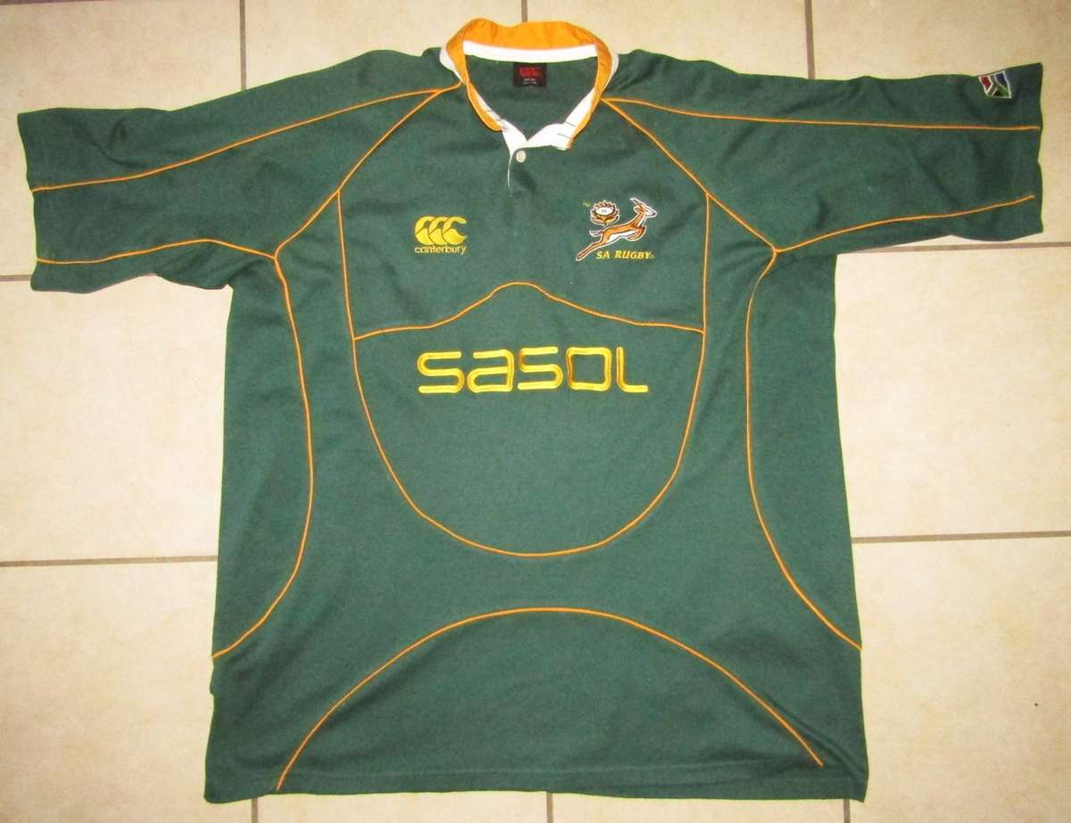 Old Springbok Rugby Jersey - Size 5XL