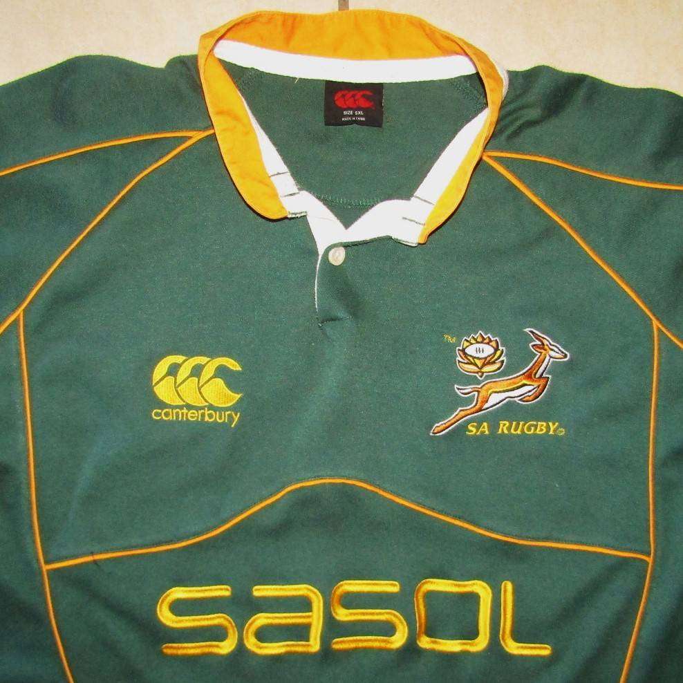 Old Springbok Rugby Jersey - Size 5XL