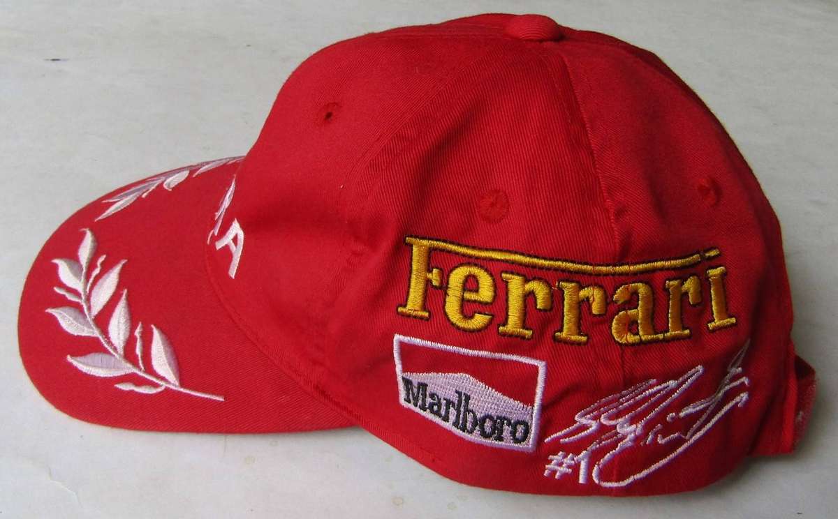 Old Dekra Marlboro Ferrari Michael Schumacher Racing Cap