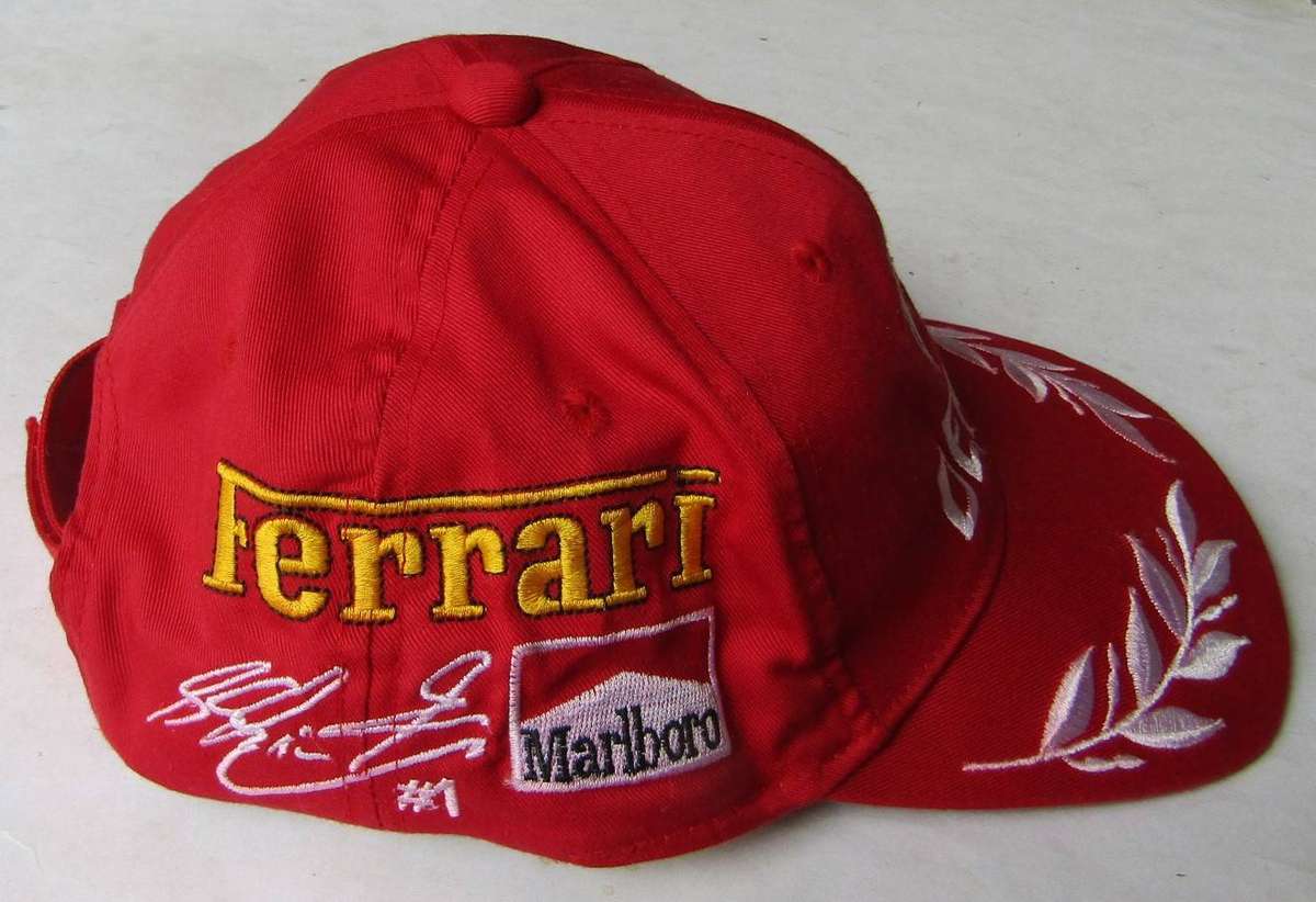Old Dekra Marlboro Ferrari Michael Schumacher Racing Cap