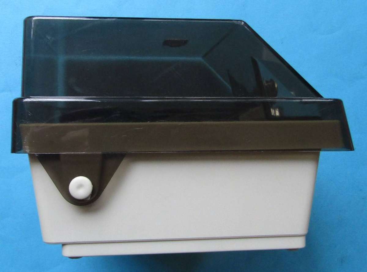 Old Floppy Disk Bank Storage Case with Keys