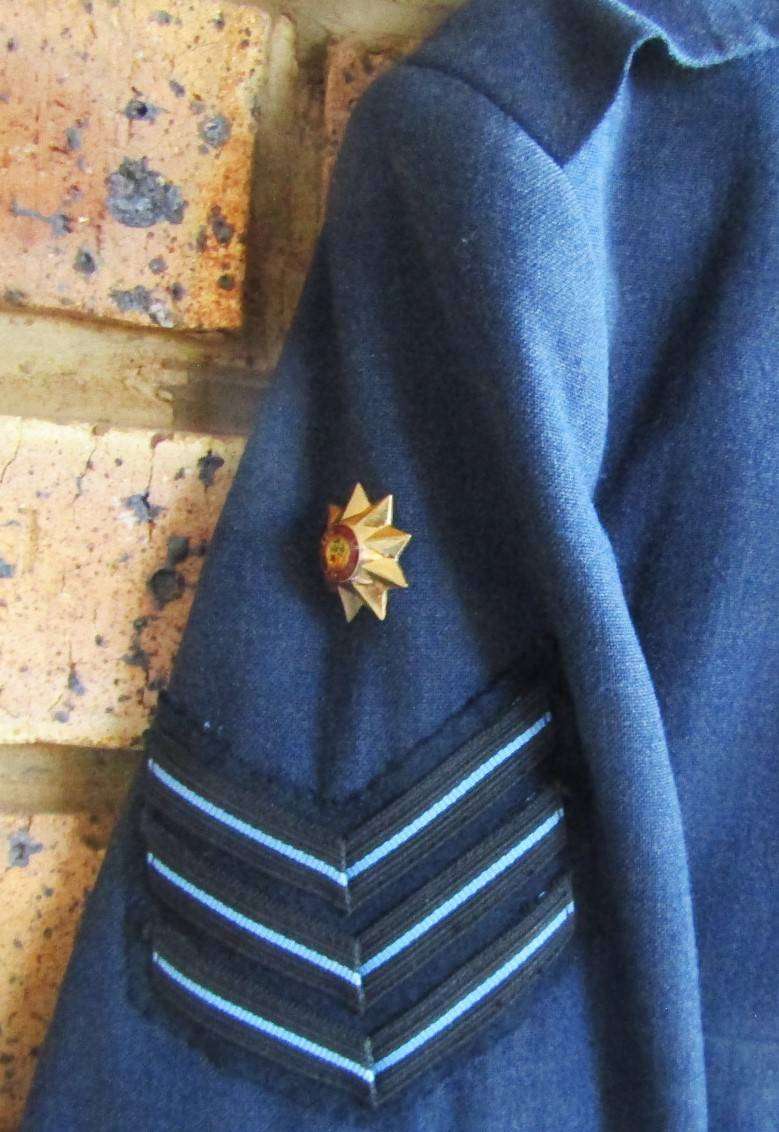 1980 SAAF Airforce Staff Sgt Tunic with Badges