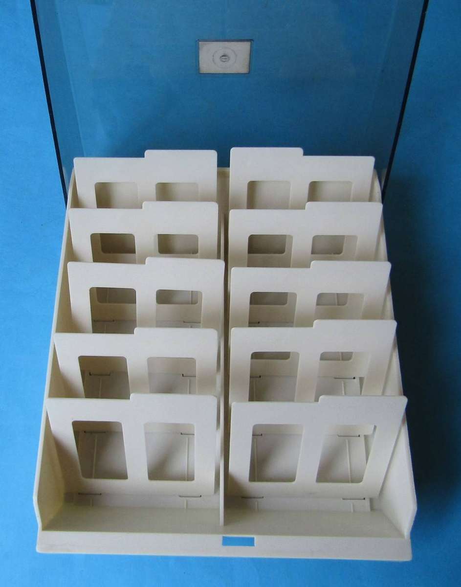 Old Bantex Stiffy Disk Storage Case with Keys
