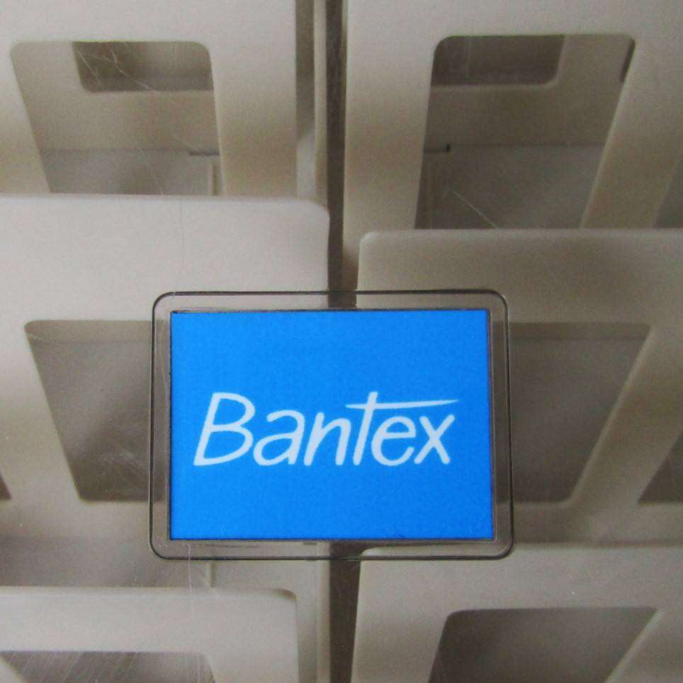 Old Bantex Stiffy Disk Storage Case with Keys