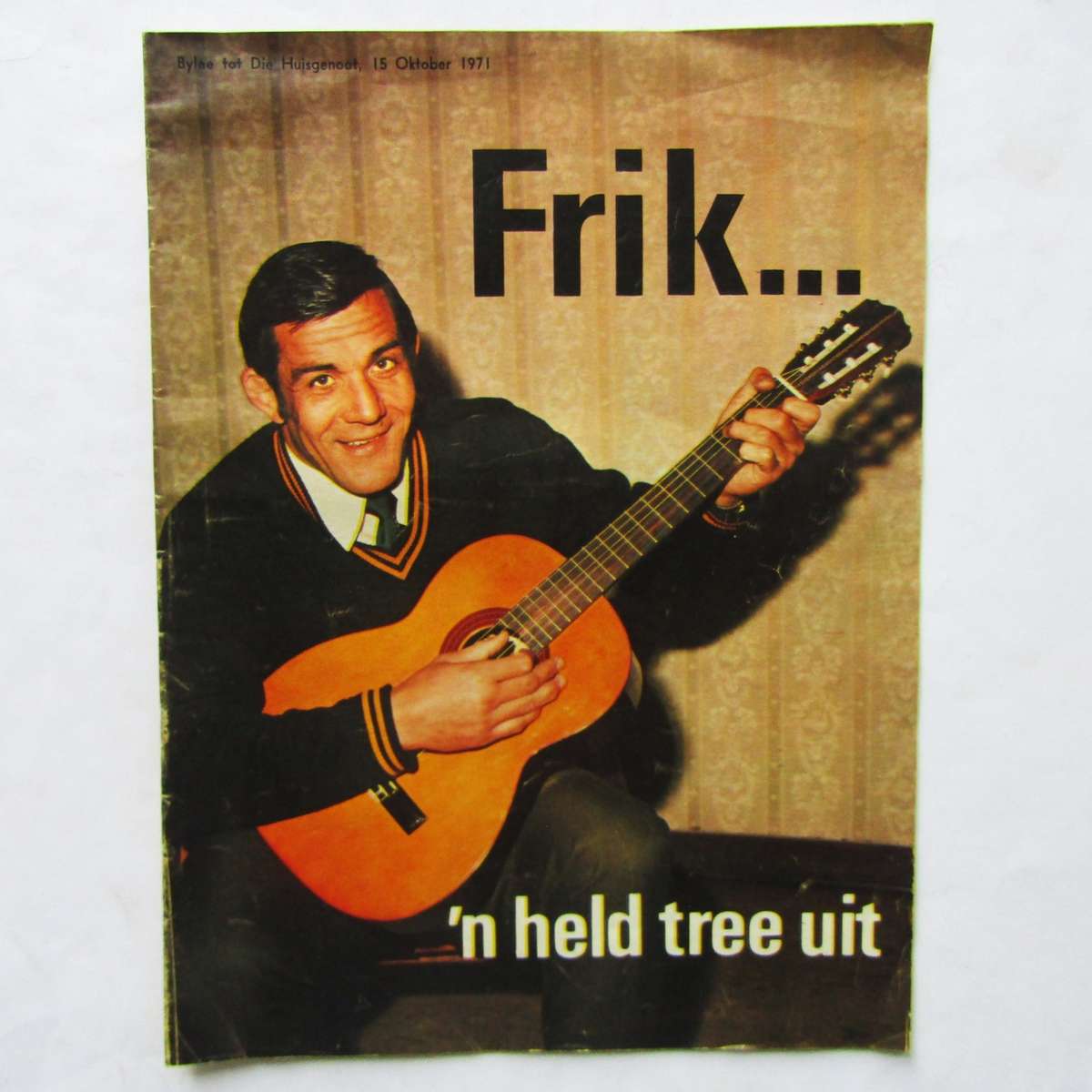 1971 Frik Du Preez Springbok Rugby Player Booklet