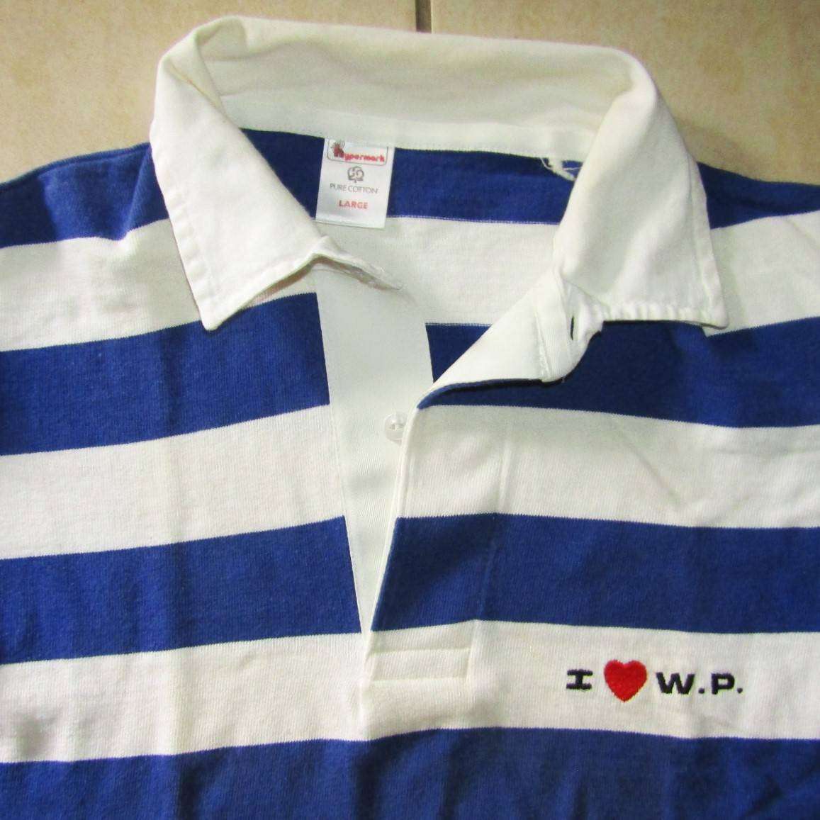 Old Long Sleeve WP Rugby Jersey - Large Size
