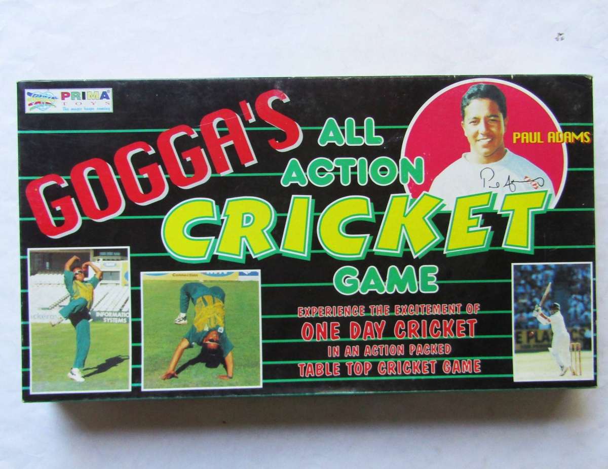Gogga`s All Action Table Top Cricket Game