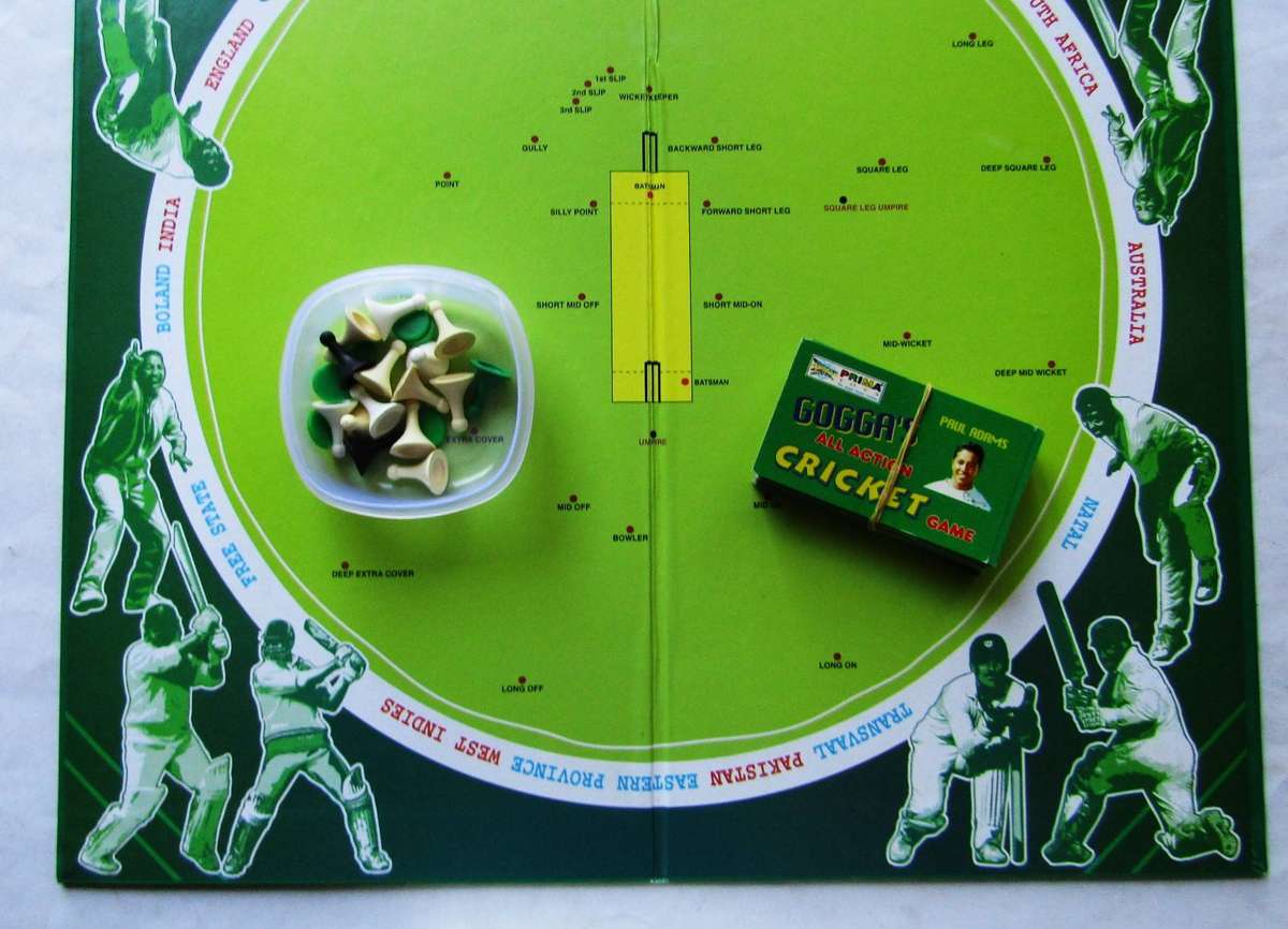 Gogga`s All Action Table Top Cricket Game