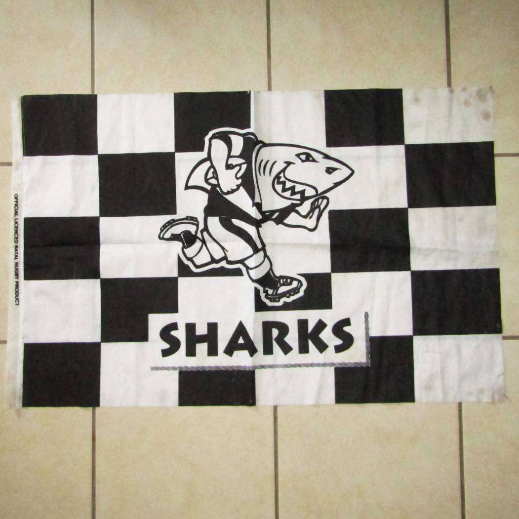 Old Sharks Rugby Flag