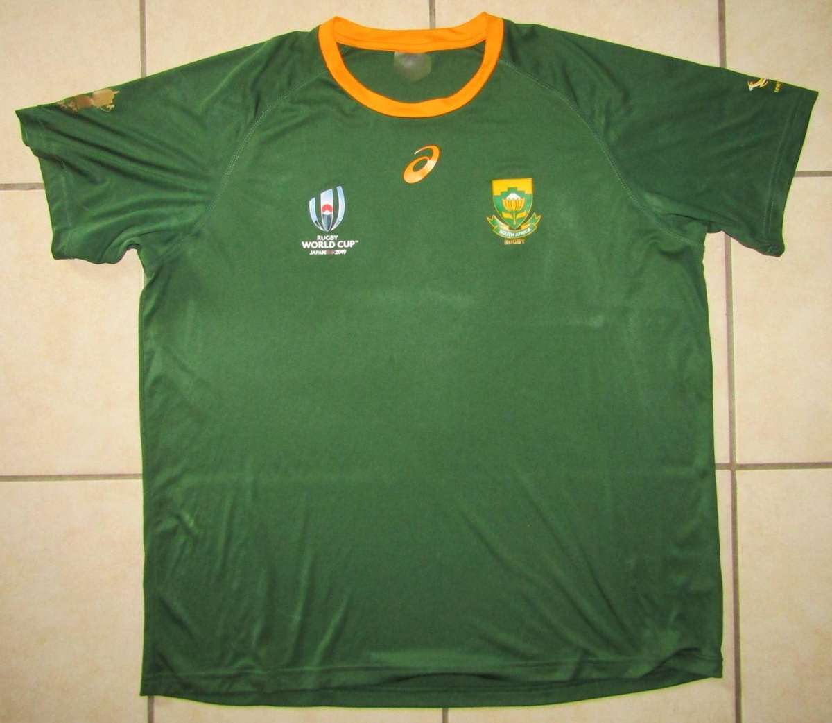 2019 World Cup Springbok Rugby Jersey - Size 3XL