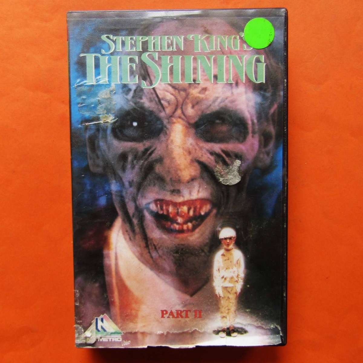 The Shining Part 2 - Horror TV Mini Series VHS Tape (1997)