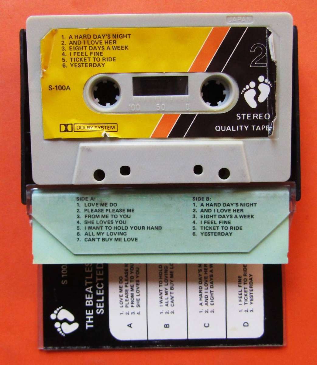 The Beatles - Selected - Cassette Tape