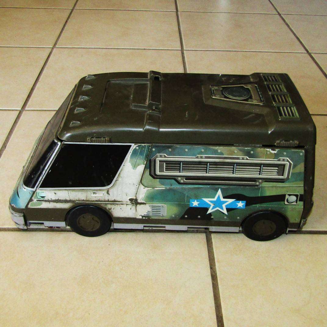 1991 Micro Machines Military Combat Carrier Fold Out Playset