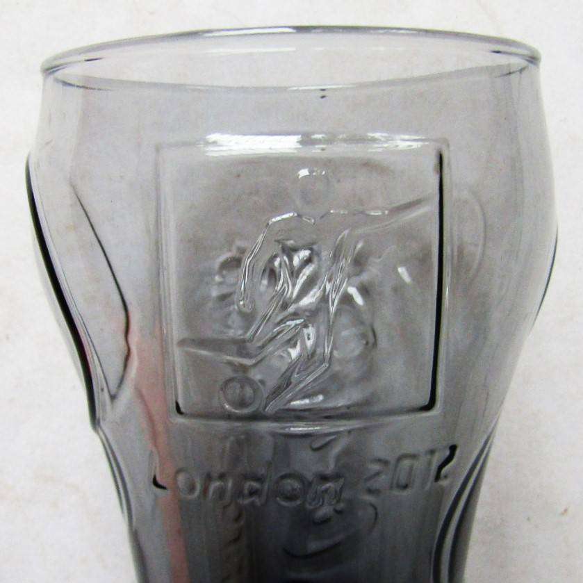 2012 London Olympic Games Coca Cola Glass