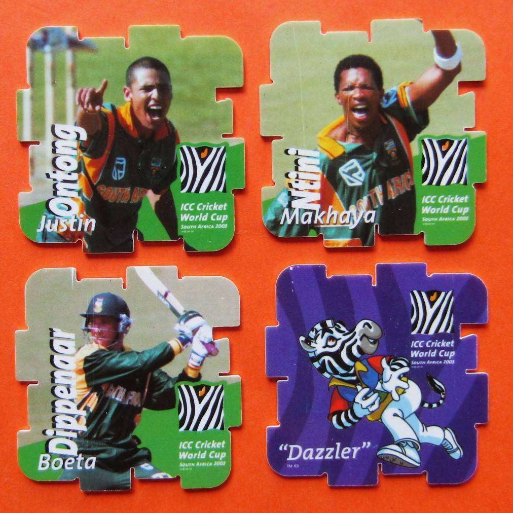 2003 ICC Cricket World Cup Tazos by Simba