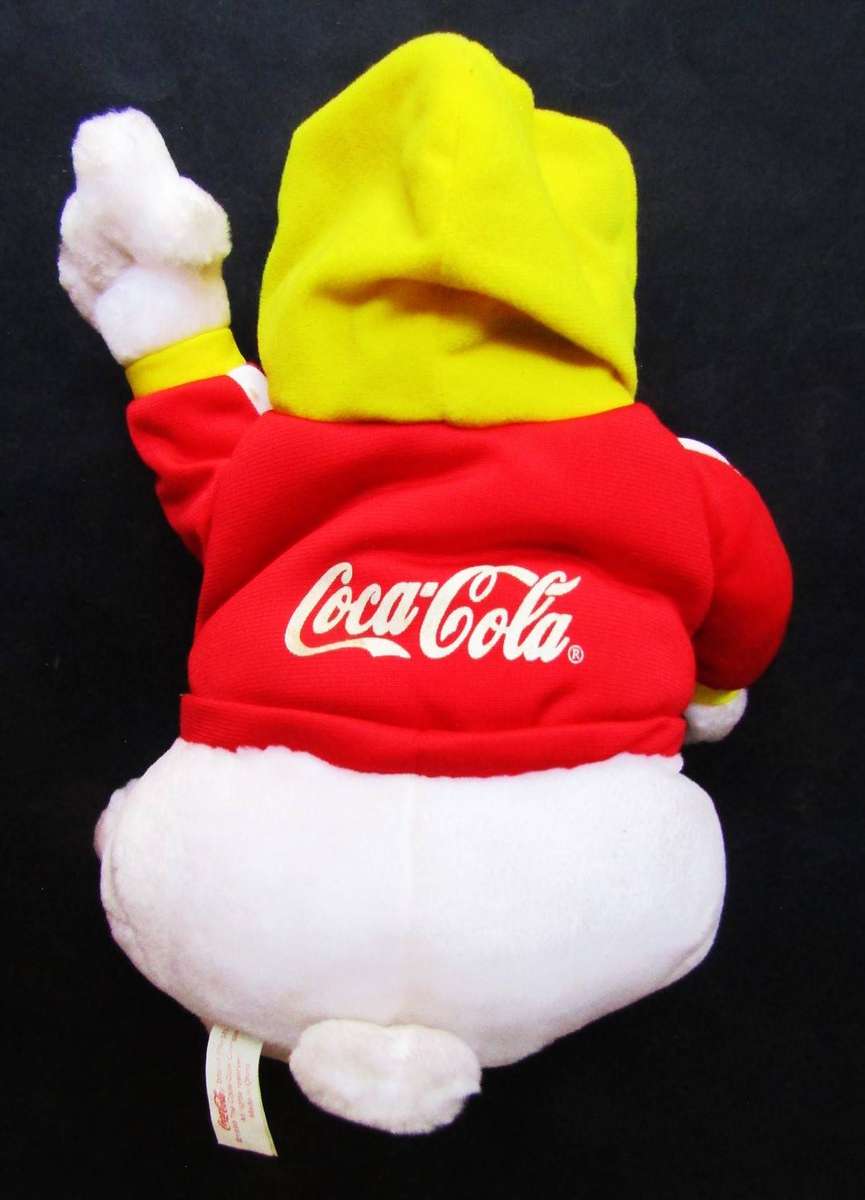 Coca Cola Polar Bear Plush Figure from 1999