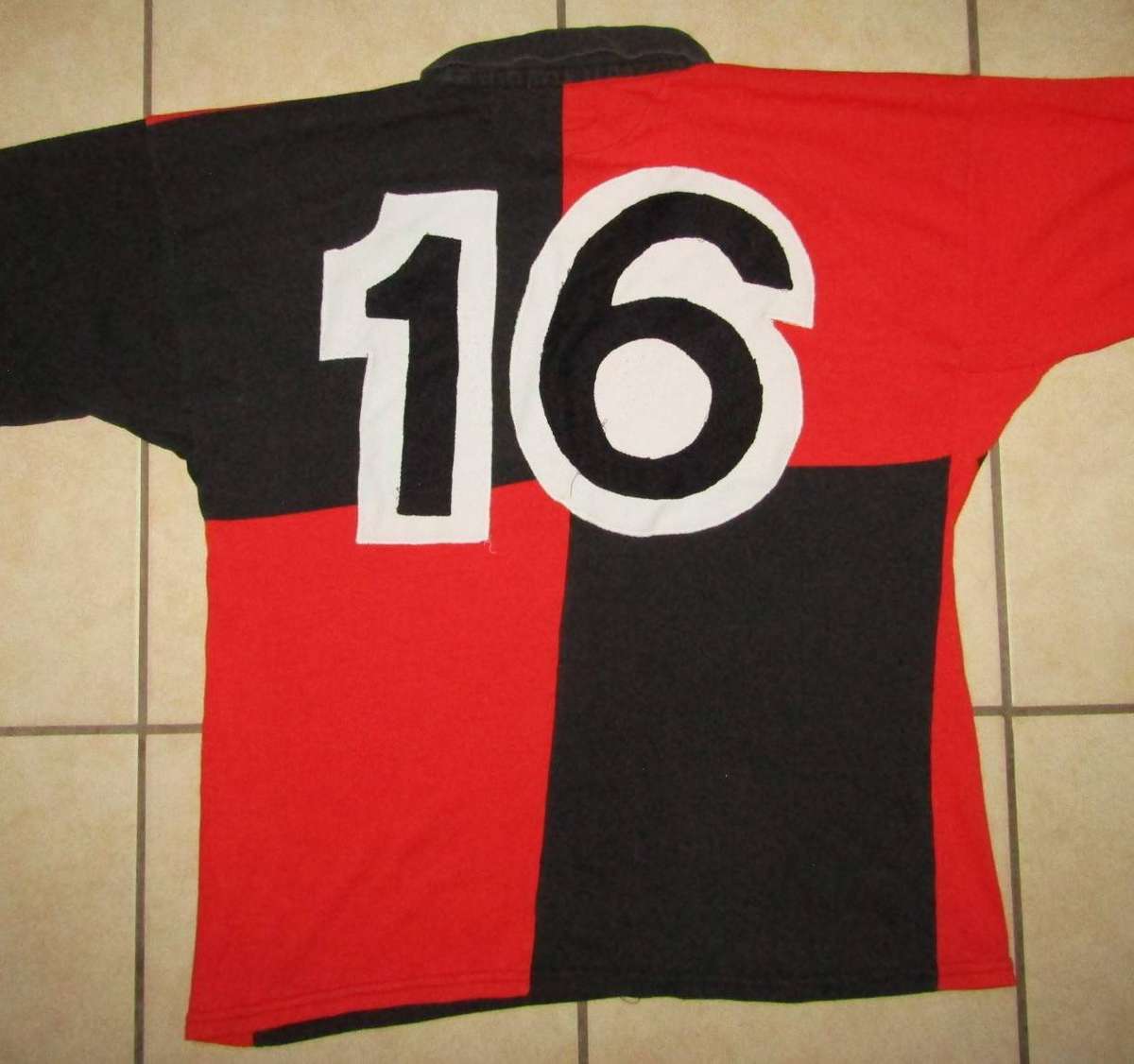 Old Barbarian Long Sleeve Players Rugby Jersey