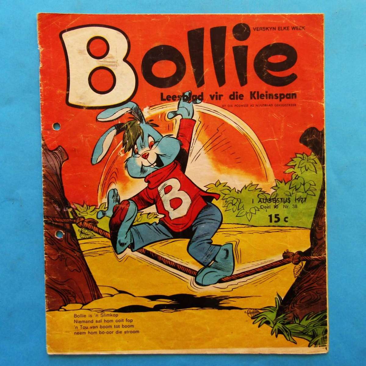 1977 Bollie Afrikaans Comic Book