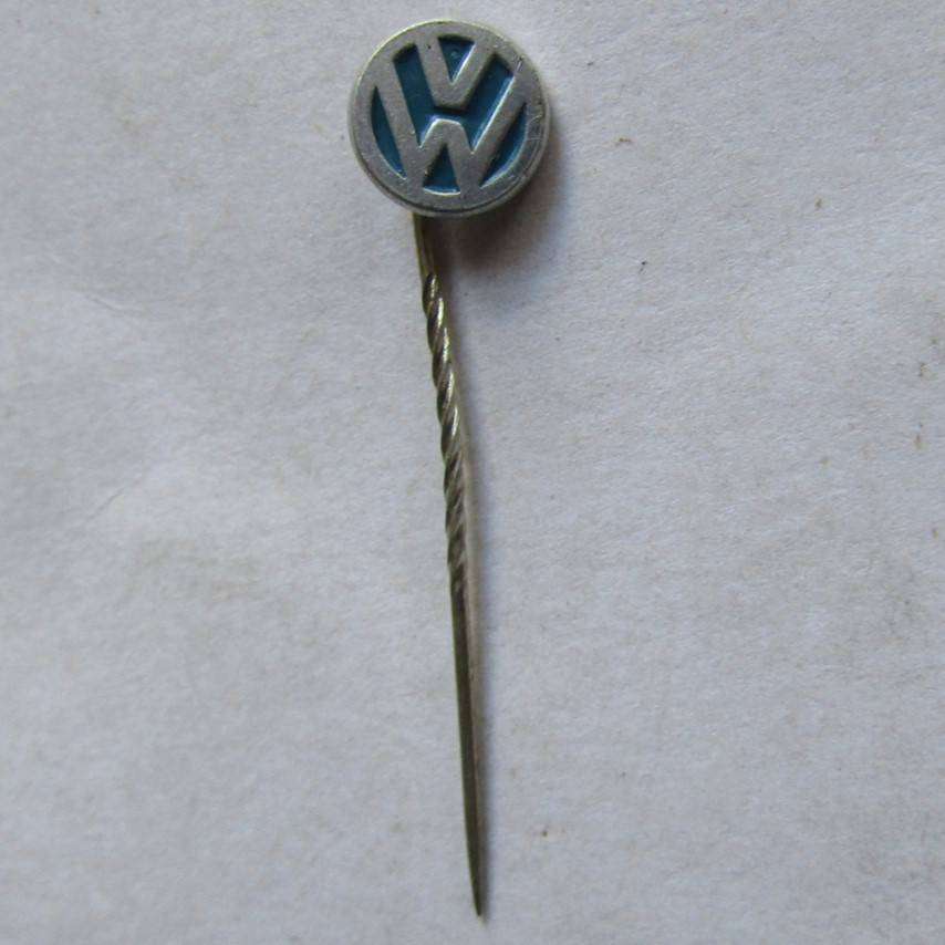 Old Volkswagen Motors Metal Lapel Stick Pin Badge