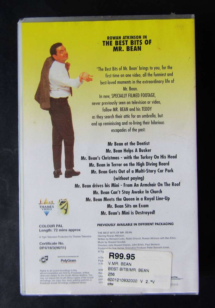 Mr. Bean 8 - VHS Video Tape (1996)