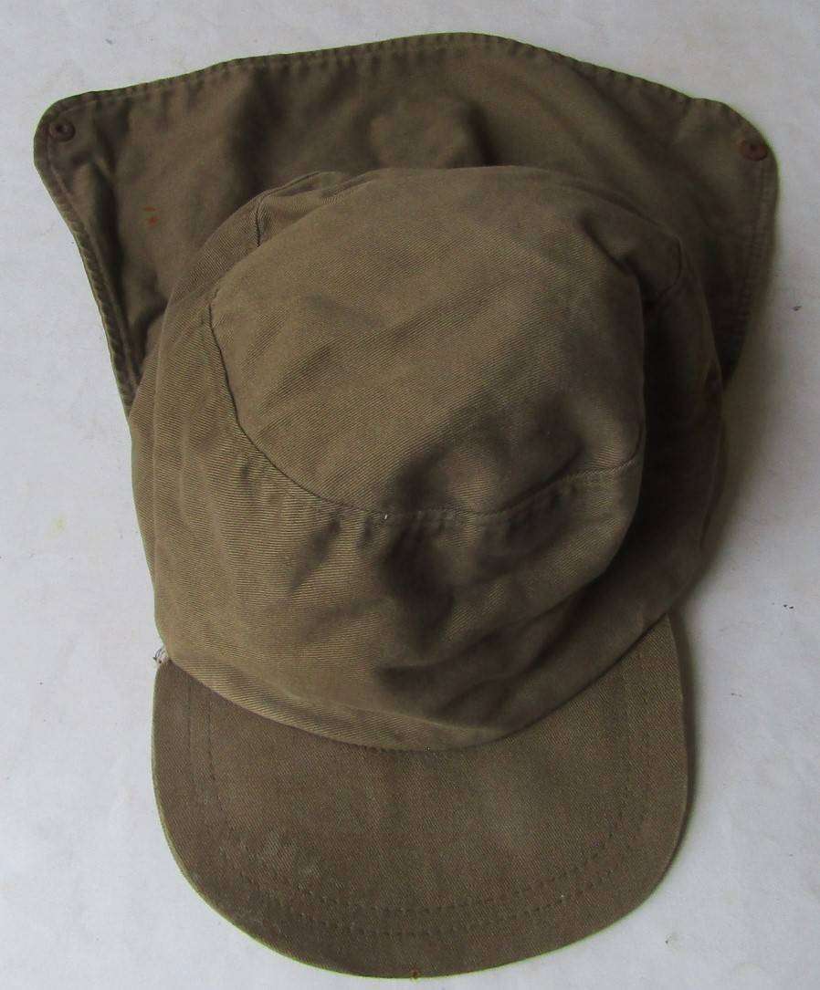 SADF Army Nutria Neck Flap Cap - Size 60