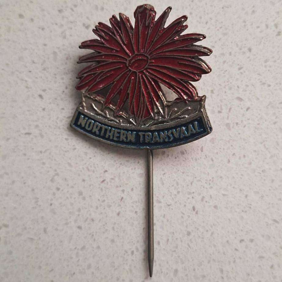 Old Northern Transvaal Rugby Lapel Pin Badge