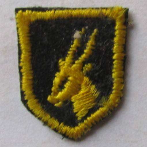 Small Old Cloth Badge