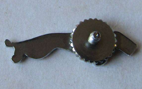 Small Old Jaguar Motors Metal Badge
